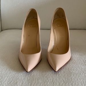 Louboutin Pigalle Follies 100 Patent pump